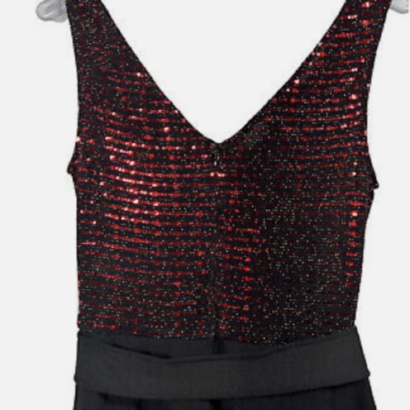 Donna Morgan jumpsuit sequen top size 10 - Picture 11 of 11